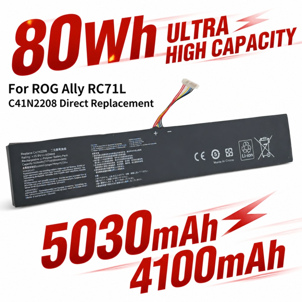 Gaming Accessories Asus - 80Wh 5030mAh 4100mAh For ASUS ROG