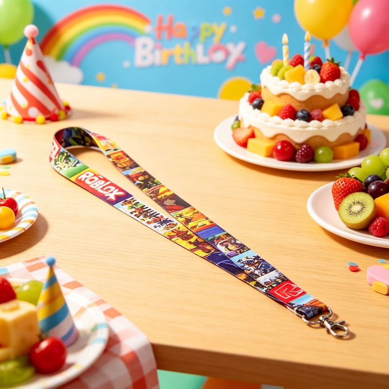 Robloxed Lanyard Cartoon Patte - Gaming Accessories Roblox ulasan dan harga