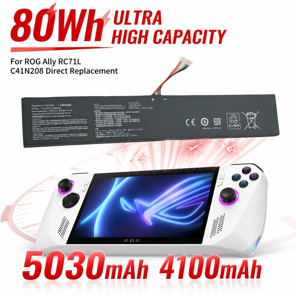 80Wh 5030mAh 4100mAh For ASUS  - Gaming Accessories Asus ulasan dan harga