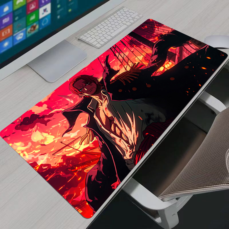 One Piece Shanks Mouse Pad Lar - Gaming Accessories Wholesale ulasan dan harga