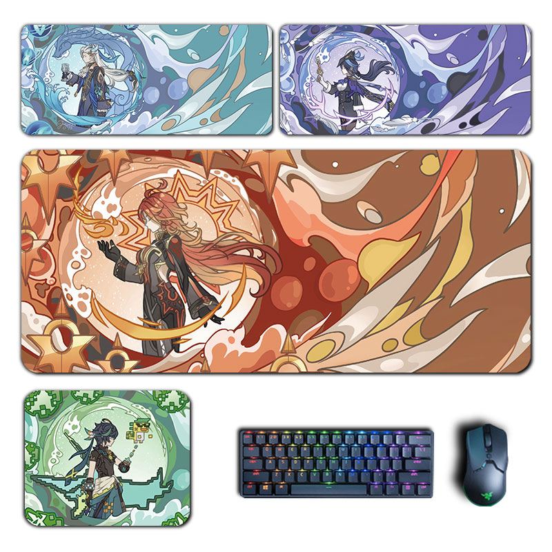 Anime Genshin Impact Mouse Pad - Gaming Accessories Japan ulasan dan harga