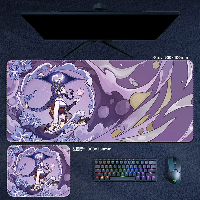Anime Genshin Impact Mouse Pad - Gaming Accessories Japan ulasan dan harga