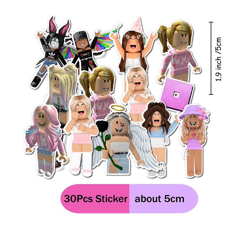 ROBLOXED Stickers Aesthetic Gr - Gaming Accessories Roblox ulasan dan harga