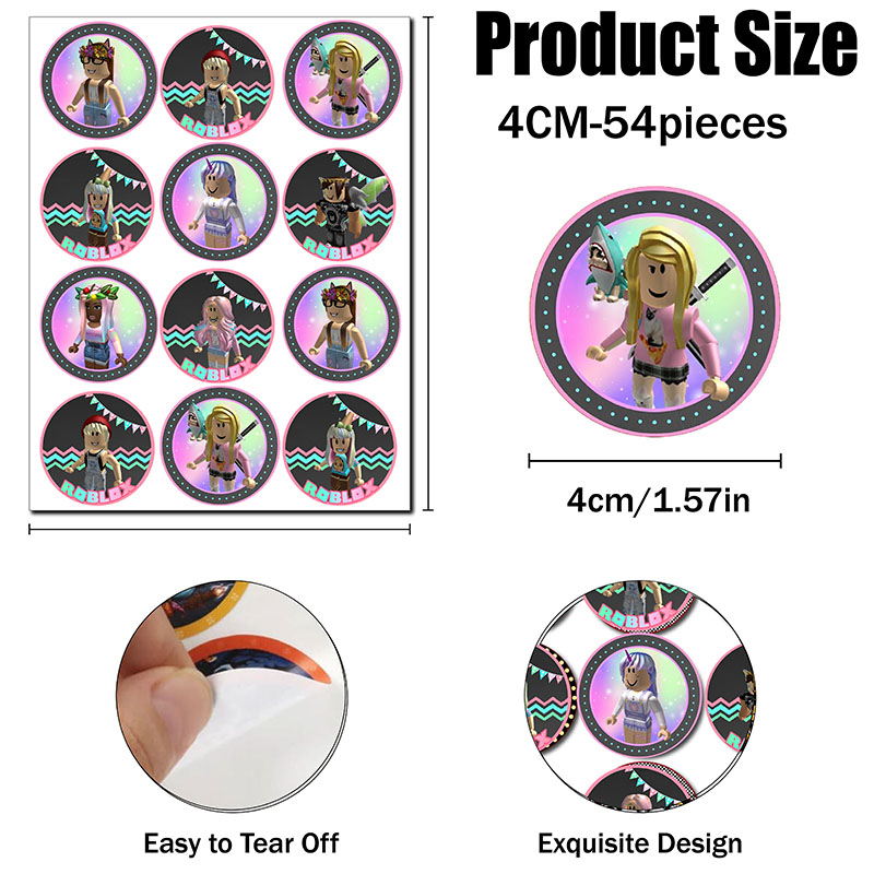 ROBLOXED Stickers Aesthetic Gr - Gaming Accessories Roblox ulasan dan harga