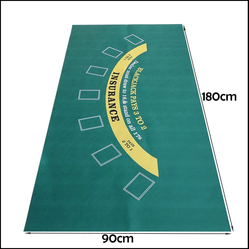 180x90cm Poker Tablecloth Non  - Gaming Accessories ulasan dan harga