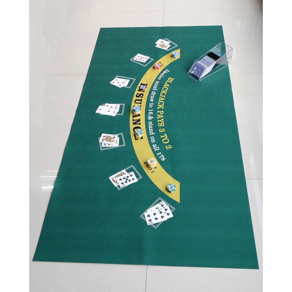 180x90cm Poker Tablecloth Non  - Gaming Accessories ulasan dan harga