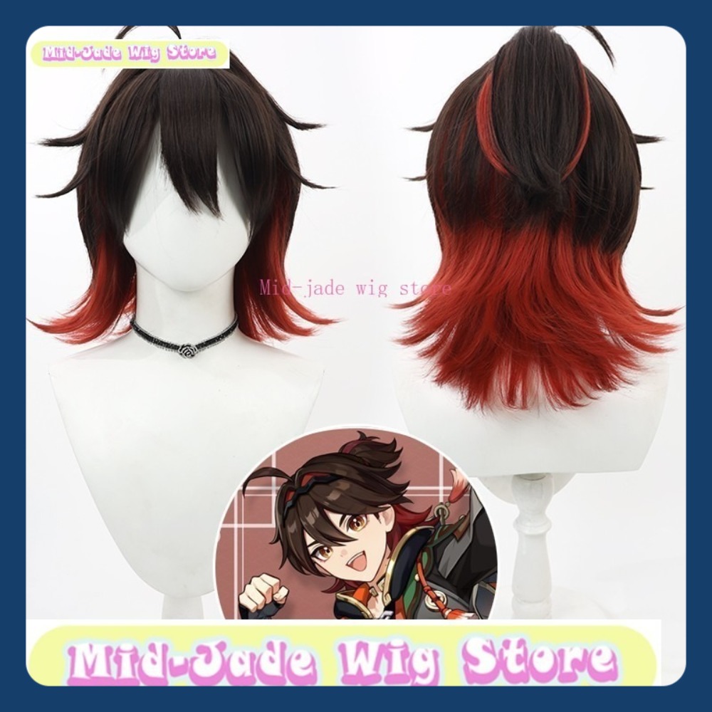 Mid-jade Wig Store Genshin Imp - Gaming Accessories Japan ulasan dan harga