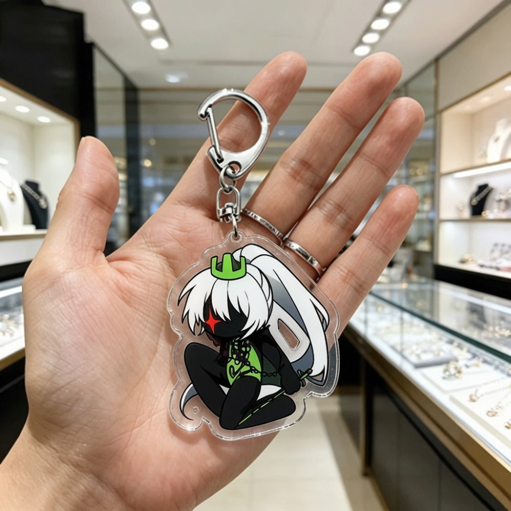 Cute Cartoon Chibi Keychains A - Gaming Accessories ulasan dan harga