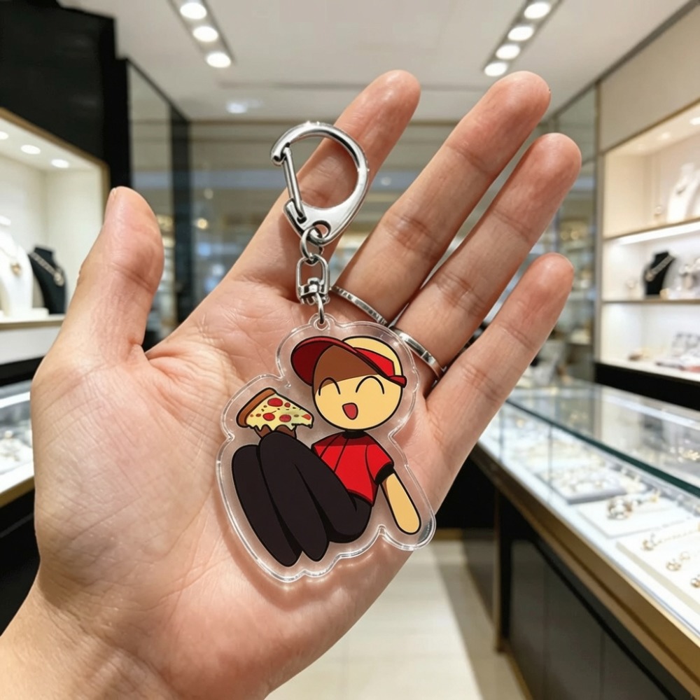 Cute Cartoon Chibi Keychains A - Gaming Accessories ulasan dan harga
